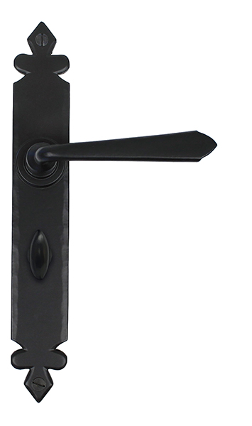 Black Cromwell Lever Bathroom Set
