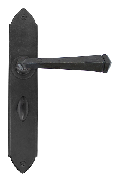 Beeswax Gothic Lever Bathroom Set
