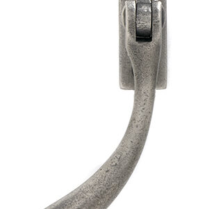 Antique Pewter Slim Peardrop Espag - LH