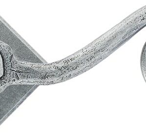 Pewter Monkeytail Lever on Rose Set (Diamond)