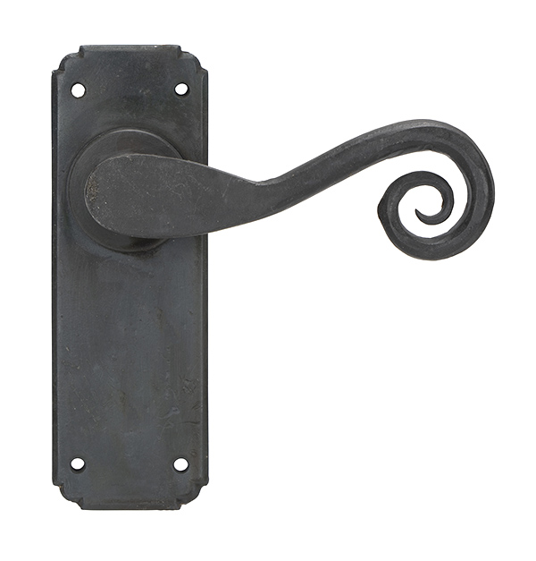 Beeswax Monkeytail Lever Latch Set