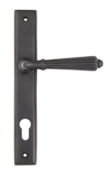 Aged Bronze Hinton Slimline Lever Espag. Lock Set