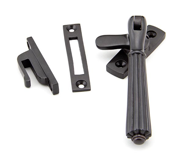 Aged Bronze Locking Hinton Fastener