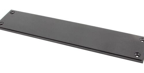 Aged Bronze 300mm Art Deco Fingerplate
