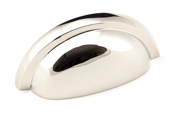 Polished Nickel Regency Concealed Drawer Pull