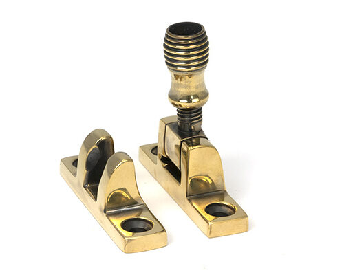Aged Brass Beehive Brighton Fastener - Narrow (Square)