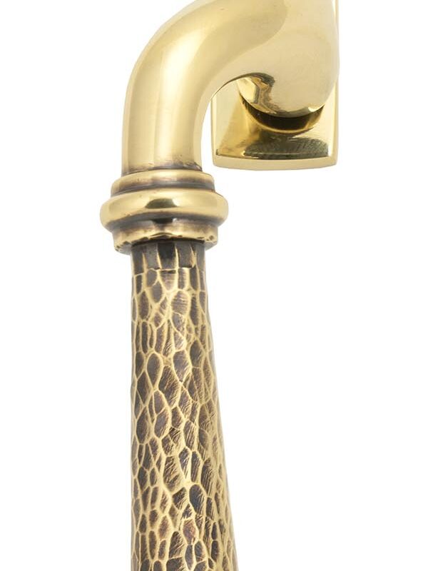 Aged Brass Hammered Newbury Espag - LH