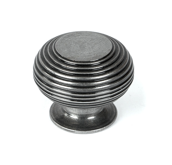 Pewter Beehive Cabinet Knob 40mm