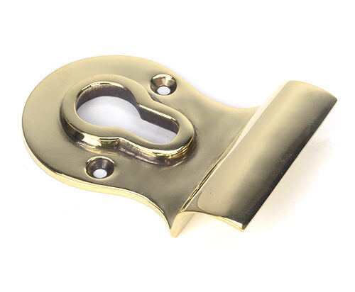 Aged Brass Euro Door Pull