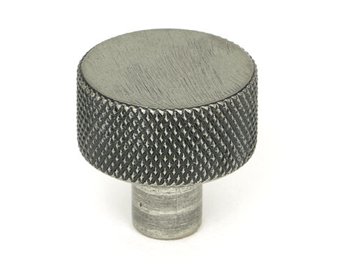 Pewter Brompton Cabinet Knob - 25mm (No rose)