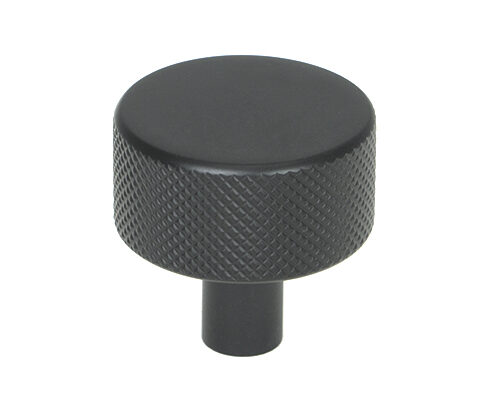 Matt Black Brompton Cabinet Knob - 32mm (No rose)