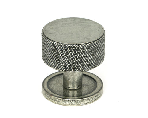 Pewter Brompton Cabinet Knob - 32mm (Plain)