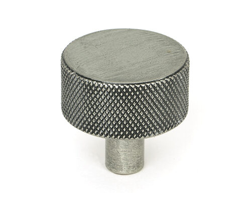 Pewter Brompton Cabinet Knob - 32mm (No rose)