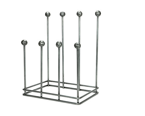 Pewter Four Pair Boot Rack