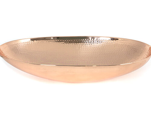 Hammered Copper Oval Sink