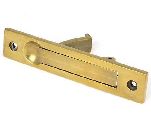 Aged Brass 125mm x 25mm Edge Pull
