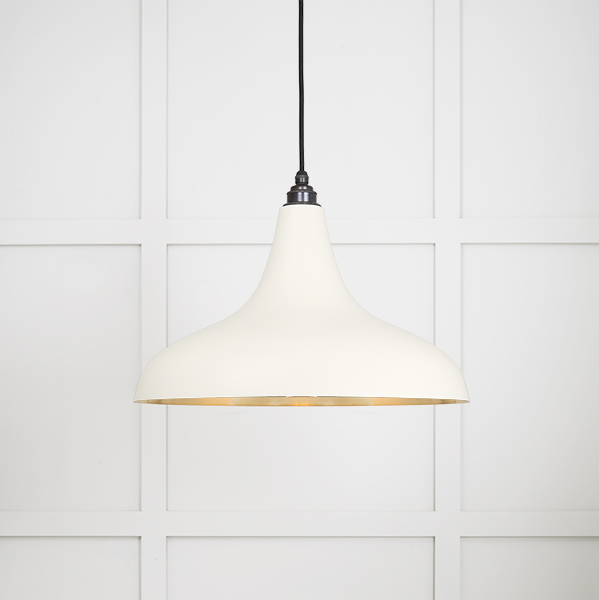 Smooth Brass Frankley Pendant in Teasel