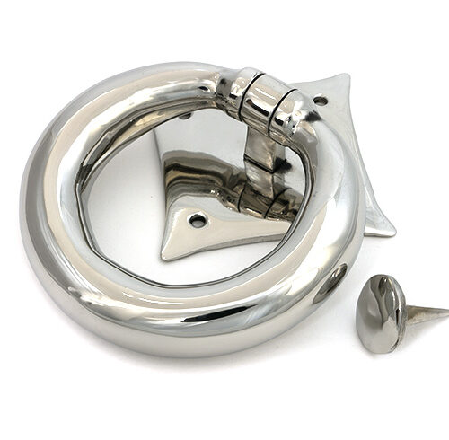 Polished Marine SS (316) Ring Door Knocker