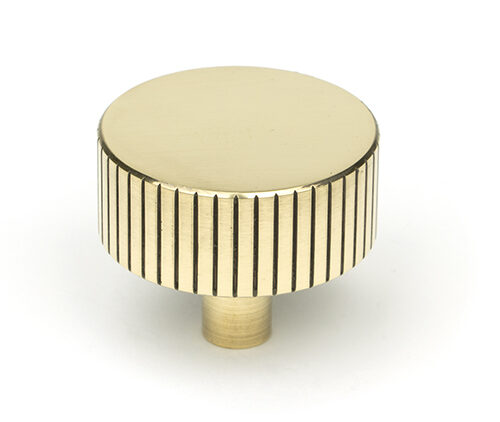 Aged Brass Judd Cabinet Knob - 38mm (No rose)