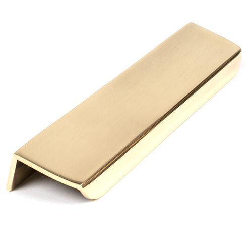 Aged Brass 200mm Moore Edge Pull