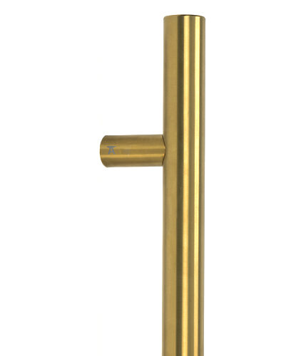 Aged Brass (316) 1.5m T Bar Handle Secret Fix 32mm Ø