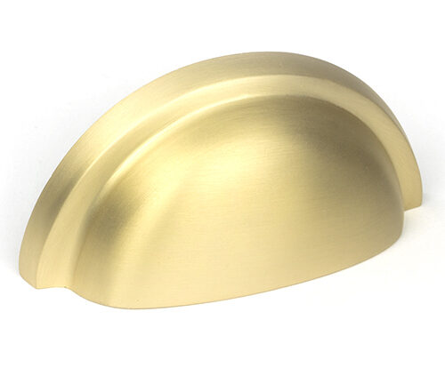 Satin Brass Regency Concealed Drawer Pull
