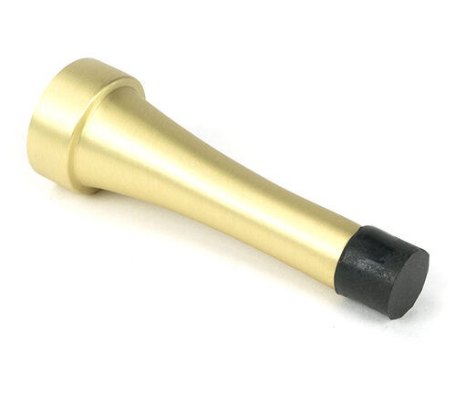Satin Brass Projection Door Stop