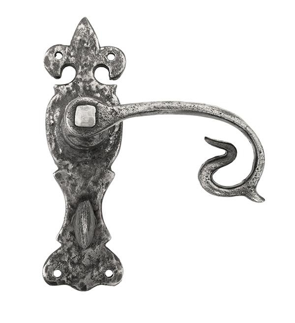 Natural Textured Curly Lever Bathroom Set