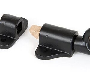 Black Fanlight Catch with two Keeps