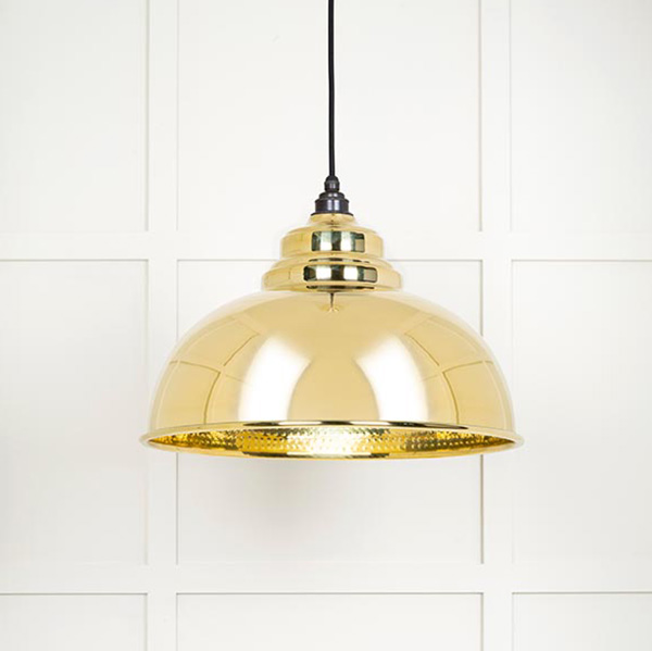Hammered Brass