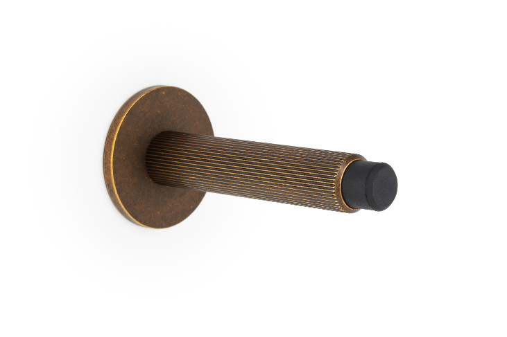 ARPA WALL MOUNT DOOR STOP 110MM (SELF ADHESIVE OR SCREW-DOWN)
